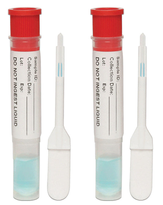 Quantisal oral fluid collection device for Laboratory testing verified to AS/NZS 4760:2019